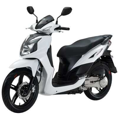 Скутер SYM (Сим) SYMPHONY SR 125 Белый с ПТС | Мототека