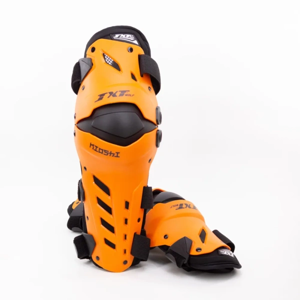 Наколенники Kioshi (Киоши) Dual Axis KN11 Оранжевый | Мототека