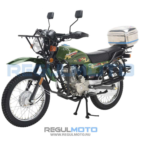 Мотоцикл дорожный Regulmoto (Регулмото) SK200 - 22 зелёный с ПТС | Мототека