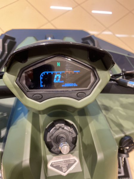 Квадроцикл детский FXMOTO (ФХМото) TANK 125 зелёный (машинокомплект) | Мототека
