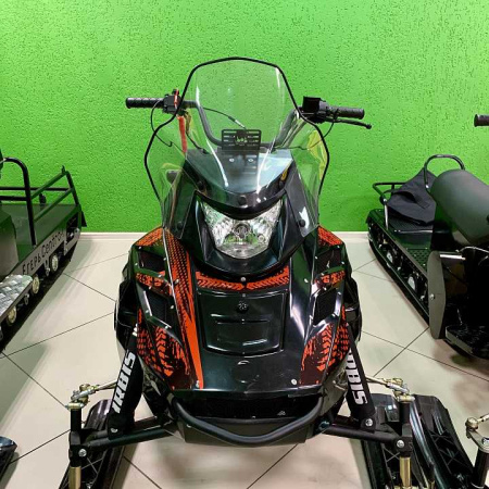 Снегоход Irbis (Ирбис) SF 200 L Long чёрный/синий с ПСМ - купить с доставкой, по выгодной цене в интернет-магазине Мототека